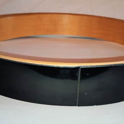 LUDWIG MAPLE RING FREE FLOATING PICCOLO SHELL 70's - BLACK CORTEX - FREE SHIP TO C-USA! image 4