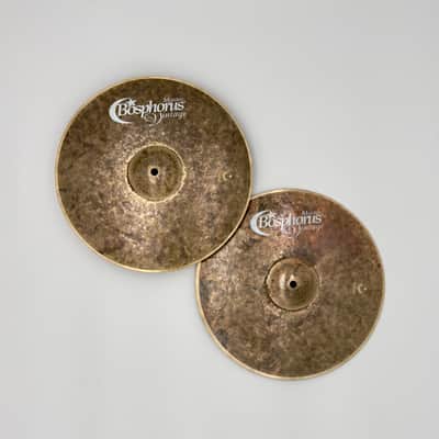 Bosphorus 14" Master Vintage Series Hi-Hat Cymbals image 2