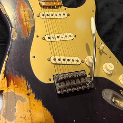 Oswald Guitars OS 2024 - Dark Purple over Sunburst image 1
