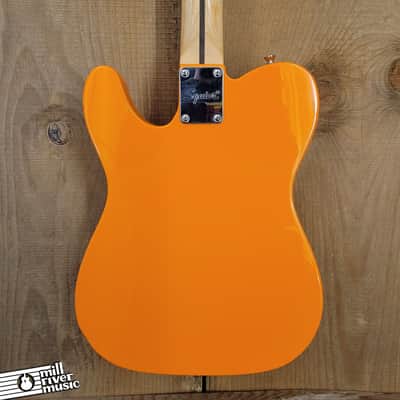 Squier Telecaster Competition Orange Upgraded Used image 4