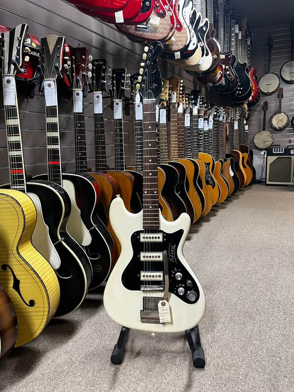 Klira Ohio 60s Triumphator Model White Vinyl - Electric Guitar image 1