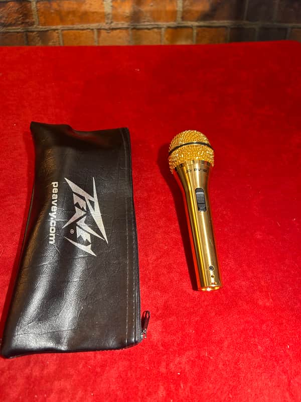 Peavey PVi2 GOLD Cardioid Dynamic Microphone with Mic Bag image 1