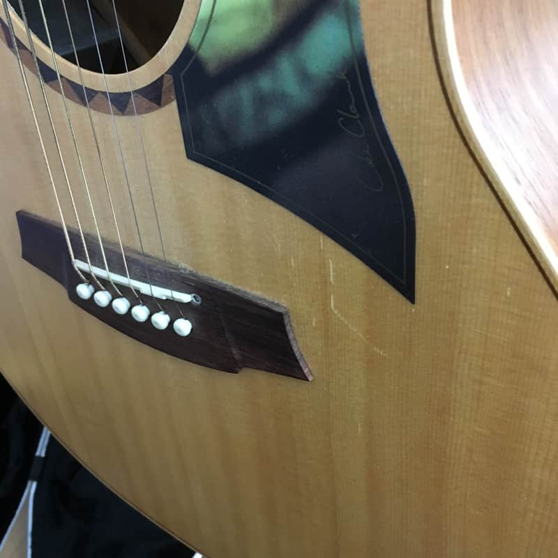 Cole Clark AN2AC with rare(-ish) Angel pick guard & Hard Case | Reverb