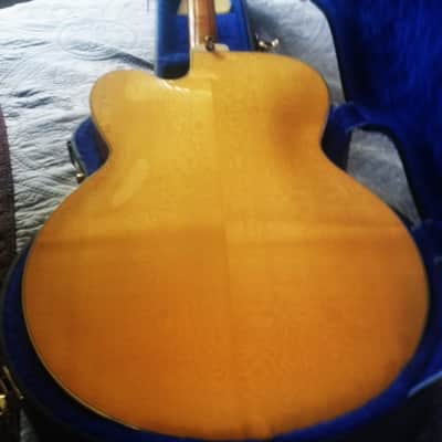 Gibson Super V CES 1980 Custom Natural Blonde Single Wes Montgomery Humbucker image 2