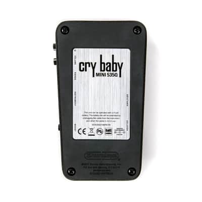 Dunlop Mini 535Q Cry Baby Wah pedal image 6