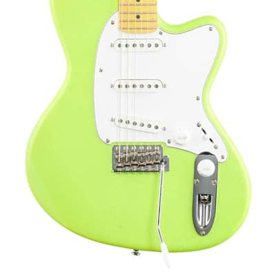 Ibanez Yvette Young Y2M Electric Guitar Slime Green Sparkle image 3