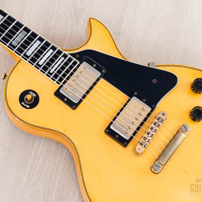 1982 Gibson Les Paul Custom Alpine White w/ Tim Shaw PAFs, Case image 7