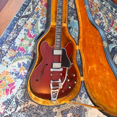 Project! 1963 Gibson ES-335TD Cherry Bigsby w/OHSC image 2