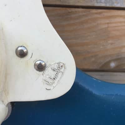 RIF 348 Exclusive Holy Grail Wandre Rock Oval Masterpiece The Artist Guitar image 7
