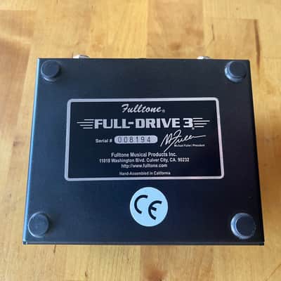 Fulltone Full Drive 3 image 3
