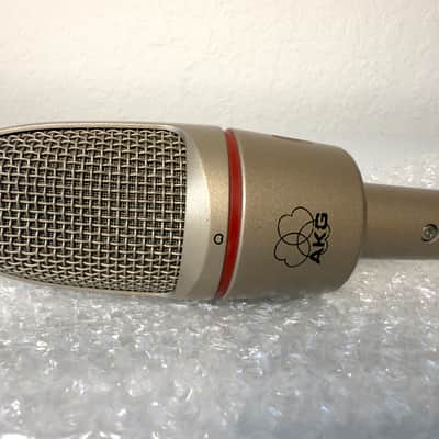 AKG C3000B Large Diaphragm Cardioid Condenser Microphone 2000s - Champagne image 8