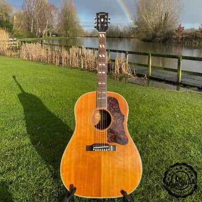 1956 Gibson Country Western with its original case image 1