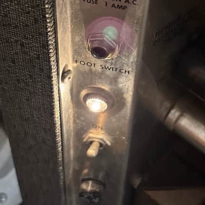 Vintage Sears Silvertone Model 1482 Tube Guitar Combo Amp Amplifier - 1960s image 10