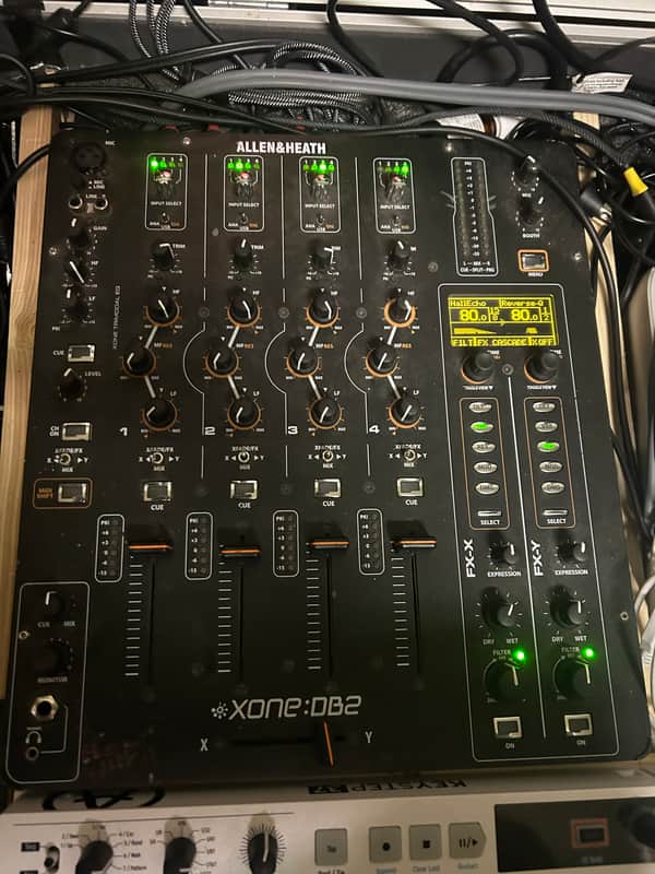 Allen & Heath XONE:DB2 4-Channel Digital DJ Mixer with Effects 2010s - Black image 1