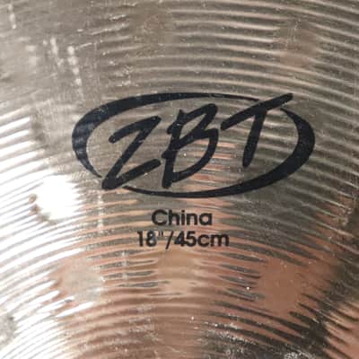 Zildjian 18" ZBT China Cymbal image 7