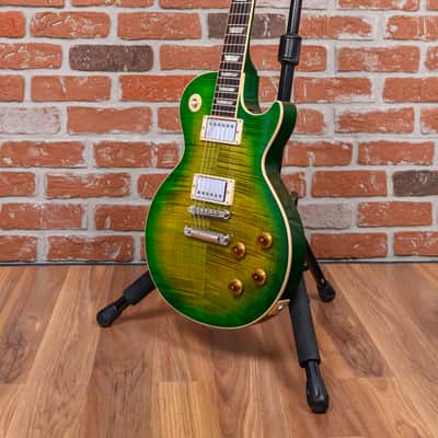 Gibson Custom Shop Les Paul Standard Class 5 Flame Maple Top Iguana Burst 2009 w/OHSC image 5