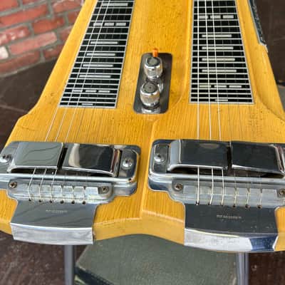 Rickenbacker DW-12 6-String Double-Neck Console Steel Guitar 1955 - 1966 - Blonde image 8