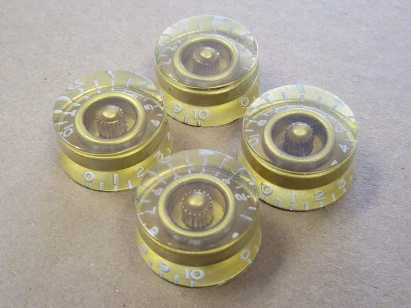 Gibson Gold Barrel Knobs 1954 image 1