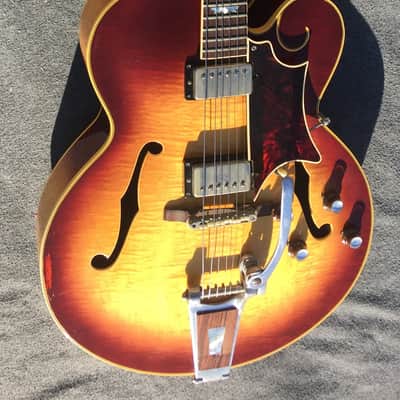 Gibson Tal Farlow 1964 - Flammed Cherry Sunburst image 2