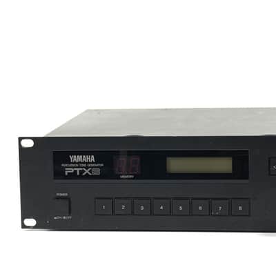 Yamaha PTX8 PERCUSSION TONE GENERATOR drum synth Black TGHM image 3