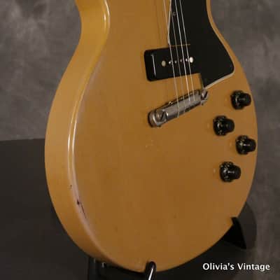 1958 Gibson TENOR Les Paul Special TV YELLOW w/HANG TAG!!! image 13
