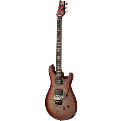 PRS - Paul Reed Smith SE Custom 24 Floyd - CG Charcoal Cherry Burst Electric Guitar image 2
