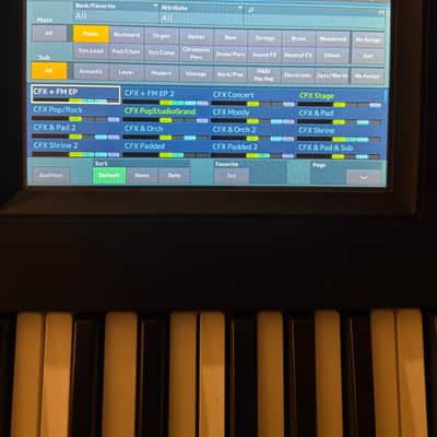 Yamaha MODX7+ 76-Key 16-Voice Synthesizer 2022 - Present - Black image 4