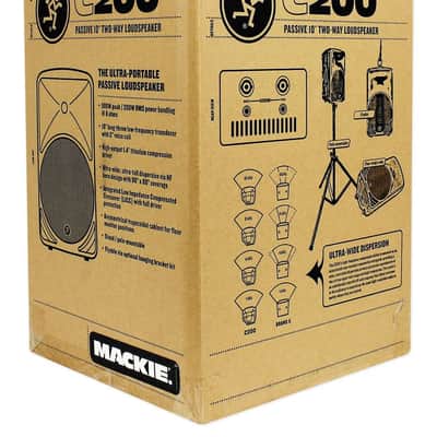 Mackie C200 200W 10 inch Passive Speaker image 6