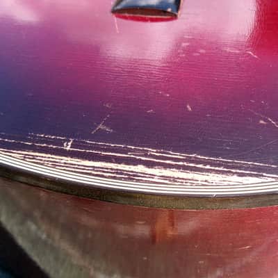 CIRCA 1963 Yamaha Nippon Gakki Dynamic Guitar No.10 Red Label image 20