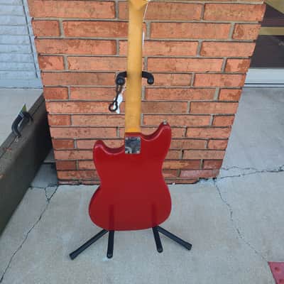 1966 Fender Mustang Dakota Red with Original Hardshell Case image 8