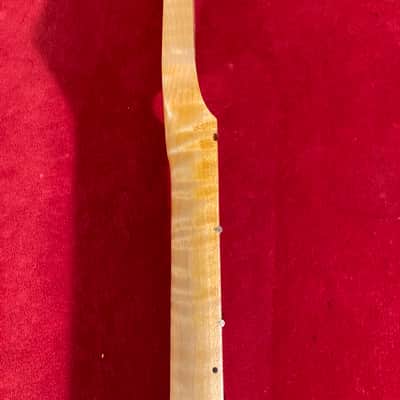 Unbranded Quality One Piece S Style Flame Maple Neck Laquered #1 image 16