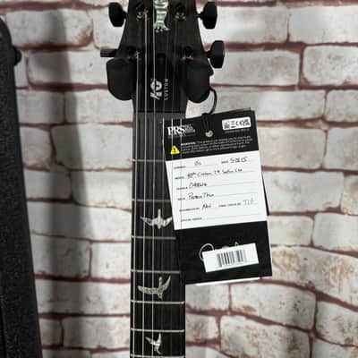 PRS 40th Anniversary Custom 24 Satin Limited Edition - Charcoal Tri-Color Burst #4 image 9
