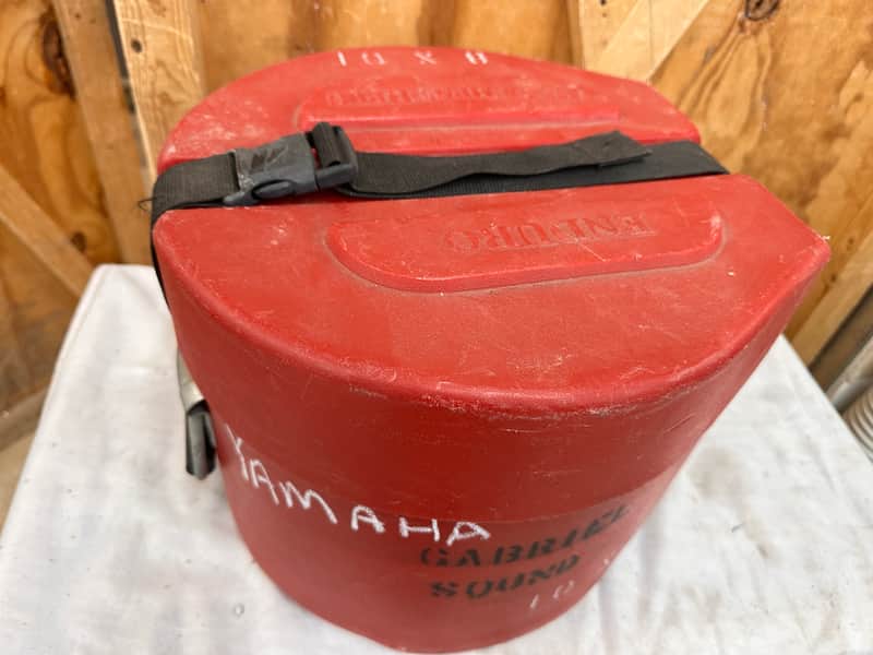 Humes & Berg Enduro Tom Case Foam Lined fits 10 x 10 Drum - READ image 1