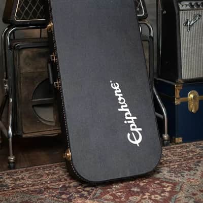 Epiphone USA Coronet - Ebony with a Hardshell Case - Floor Model Demo image 14