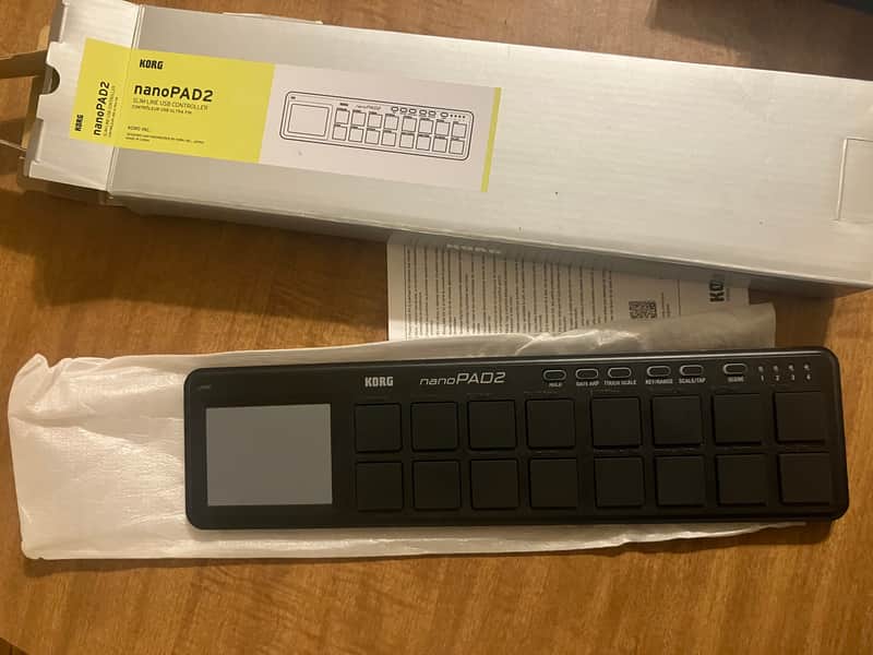 Korg nanoPAD2 Slimline USB MIDI Drum Pad Controller
