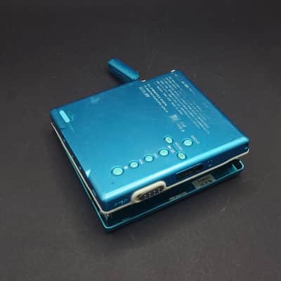Working BLUE Sony MZ-E520 MD minidisc player mdlp unit only image 7