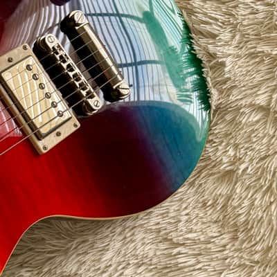 Epiphone Limited Edition Les Paul Tribute Plus "Prizm" Electric Guitar image 16