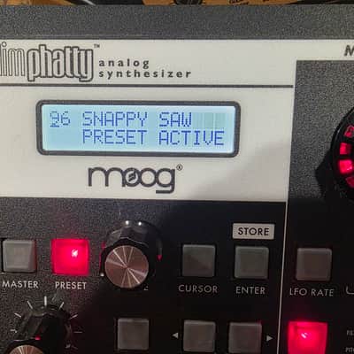 Moog Slim Phatty 2010s - Black + Rack Ears image 2