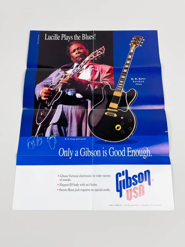 Gibson BB King Poster: Are you new here? 1993 image 1