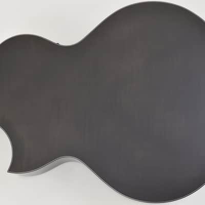 Schecter Orleans Stage-7 String Acoustic Guitar in See Thru Black Satin image 6