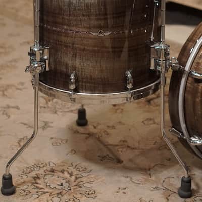 Tama 12/14/18" Star Bubinga Drum Set - Pewter Blue Australian Acacia image 5
