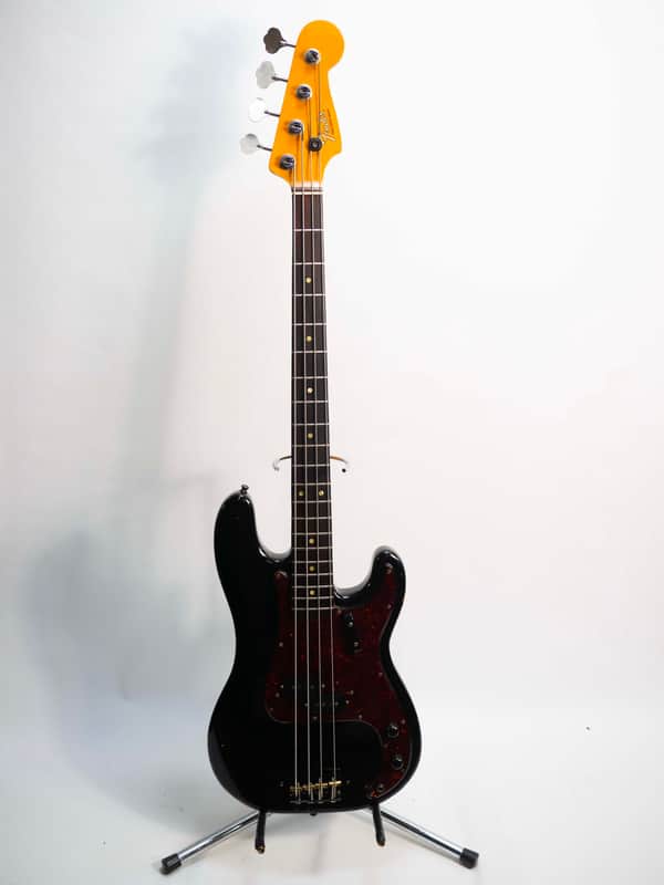 Fender Precision Bass with Rosewood Fretboard 1963 - Black Refin image 1