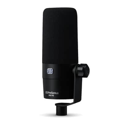 Presonus PD-70 Dynamic Cardioid Broadcast Mic Podcast Recording Microphone image 3