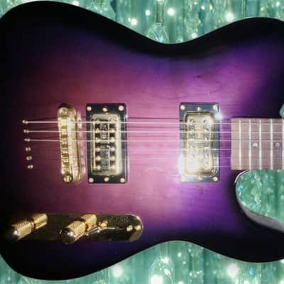 ⚠️ C. R. Alsip USA Hand-Made Custom Telecaster Purple Sunburst! Custom color-matched OHSC! Fender Killer! ⚠️ image 1