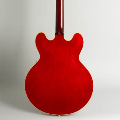Gibson  ES-330TC Thinline Hollow Body Electric Guitar (1960-61), black hard shell case. image 2