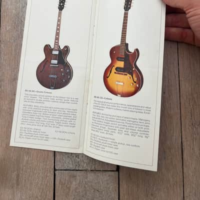 1970 Gibson Electric Acoustics Guitars Price List Catalog Rare Vintage image 6
