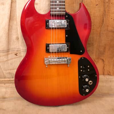Gibson SG III 1972 Cherry Sunburst image 2
