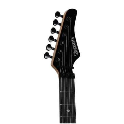 Kramer Volante Quilt HHFR Electric Guitar (with Gig Bag), Ultraviolet Burst image 7