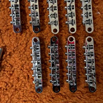 Tune-o-matic Gibson Style 2025 9 set's Chrome image 2
