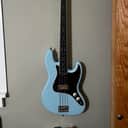 Fender Gold Foil Jazz Bass in Sonic Blue. Made in Mexico (2023)